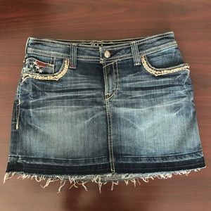 Ariat denim skirt